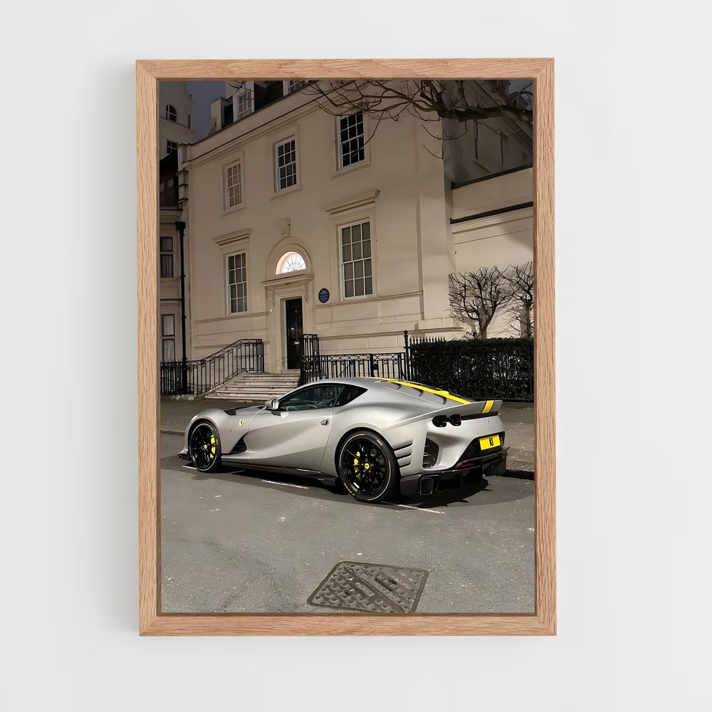 Poster Competizione Moderne – affiche Ferrari (vue 4)